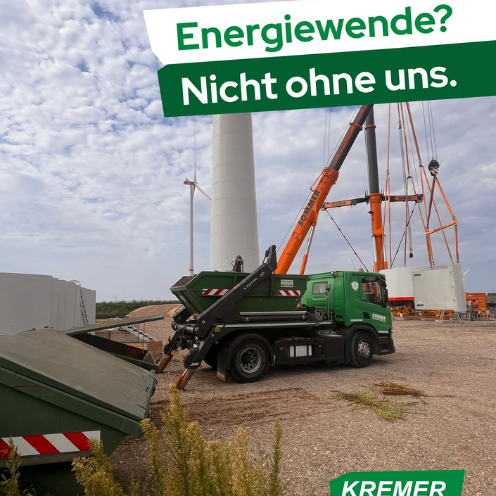 Energiewende? Da sind wir gerne mit dabei. 🌱
Wo ein neues Windkraftwerk entsteht, fällt auch einiges an, das... Energiewende? Da sind wir gerne mit dabei. 🌱
Wo ein neues Windkraftwerk entsteht, fällt auch einiges an, das...